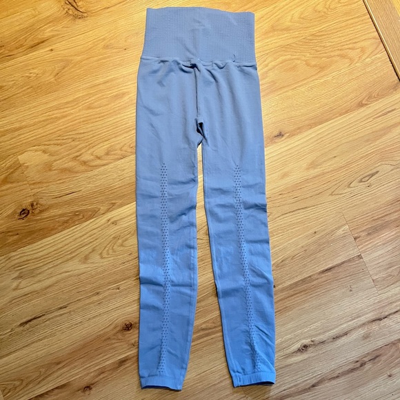 Free People Good Karma leggings NWOT xs/s light slate blue - Picture 3 of 8